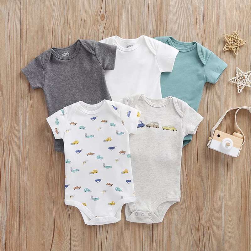 [ISI 5] | PAKAIAN BAYI [Kualitas Impor] BAJU ANAK JUMPER JUMPSUIT ROMPER LAKILAKI ZF D