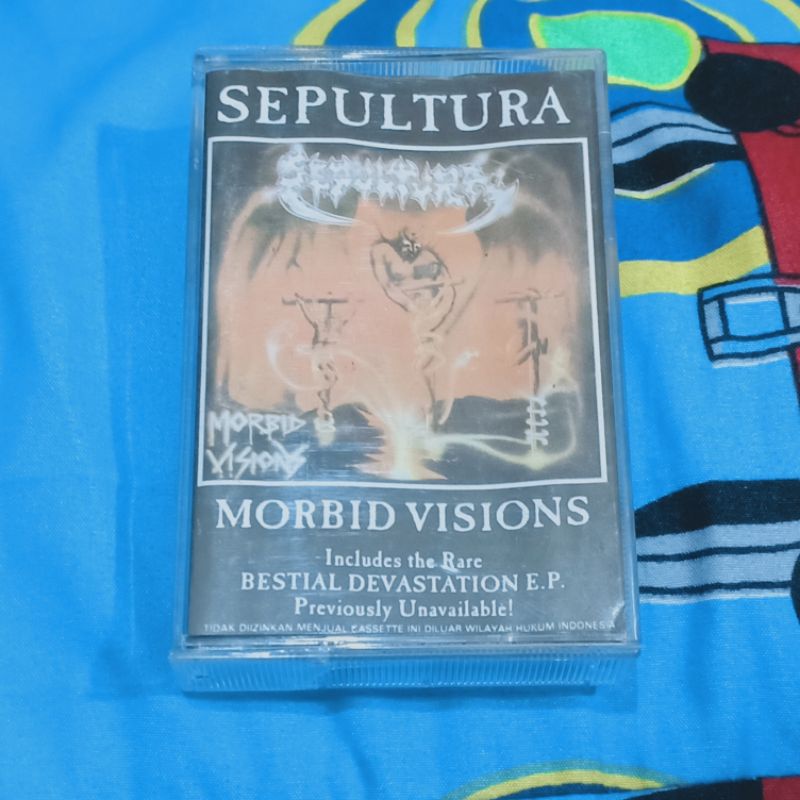 kaset pita SEPULTURA Morbid Visions