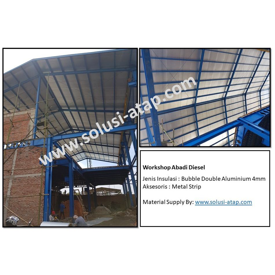 Shine Foil Air Radiant Insulation Premium Bubble 4mm | Aluminium Bubble 4mm