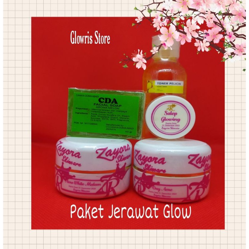 Paket Penghilang Jerawat Zayora/Paket Acne Zayora