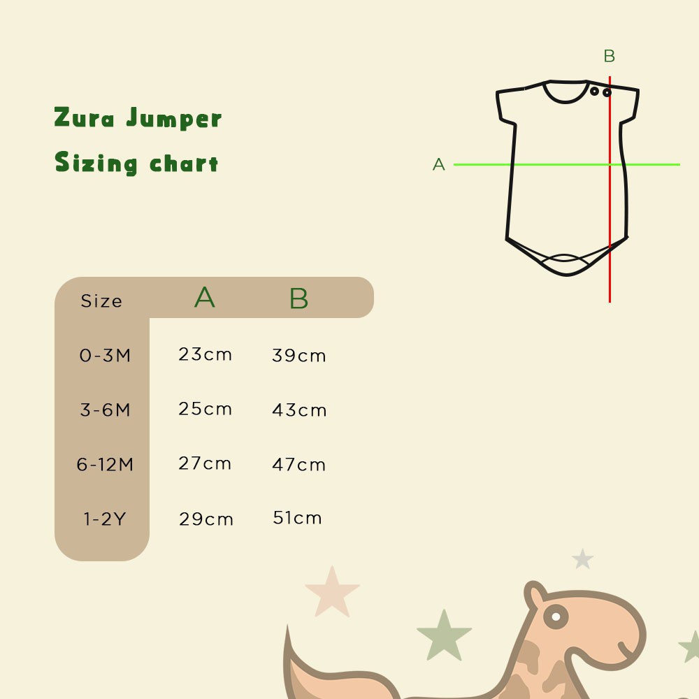 JUMPER BAYI PUER'S ZURA (ROMPER BAYI/BODYSUIT BABY)