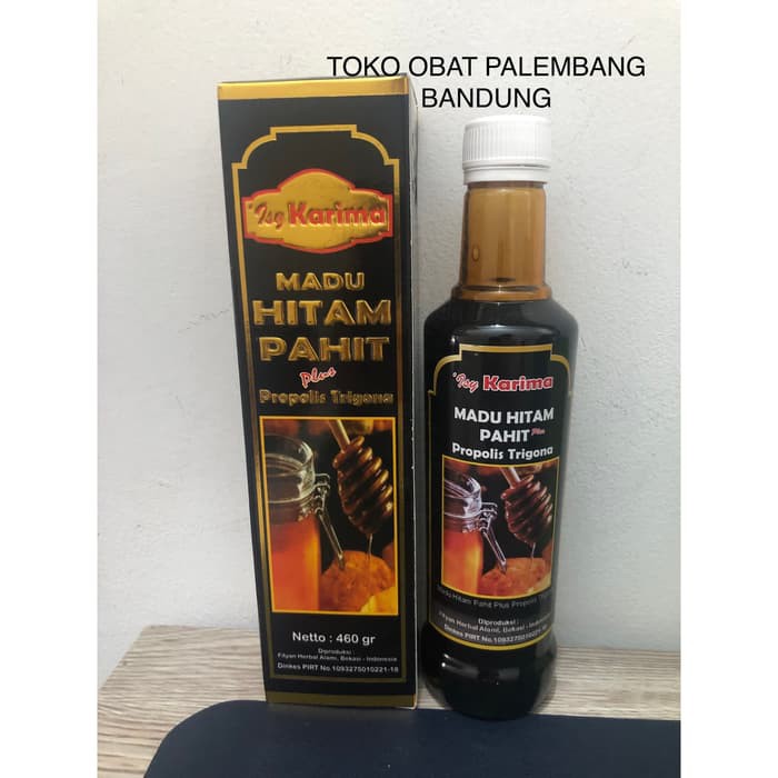 

MADU HITAM PAHIT PLUS PROPOLIS TRIGONA 460GR ISY KARIMA MADU PAHIT