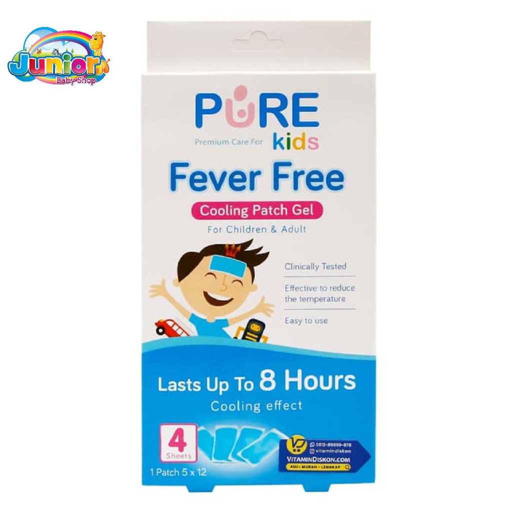 Pure kids Fever Free 4 sheets