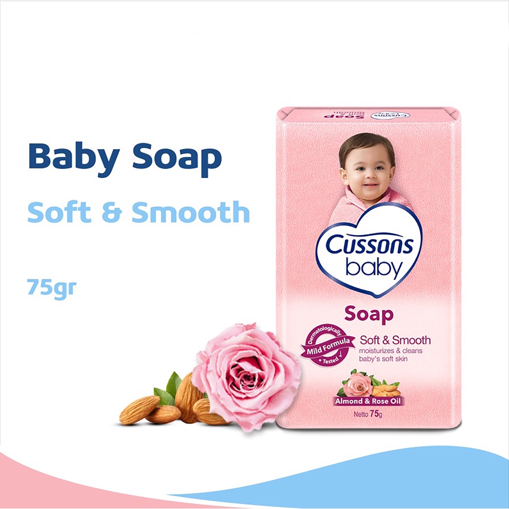 Cussons Sabun Batang Bayi Sabun Mandi Bayi Baby Bar Soap