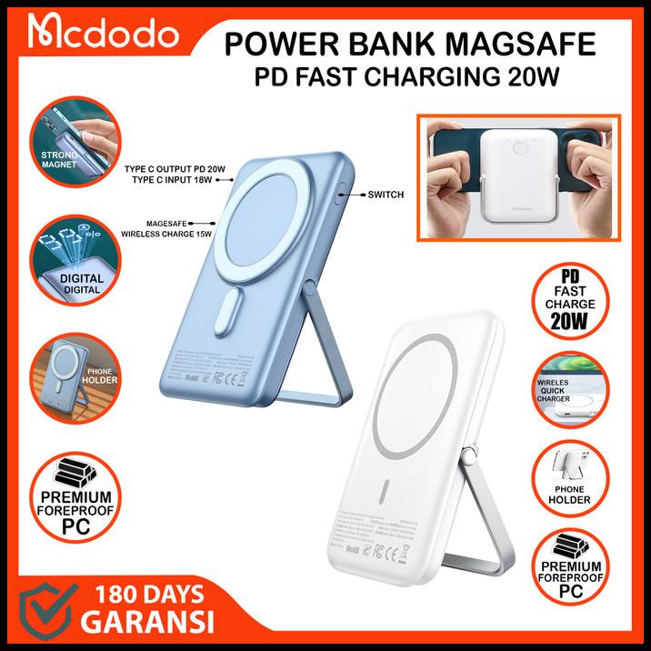 Powerbank Magsafe Wireless Fast Charging Mcdodo 10000Mah - 20000Mah