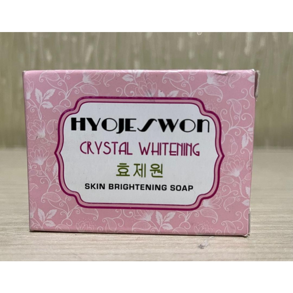 Hyojeswon Sabun Pemutih Badan dan Kulit Wajah Original BPOM Sabun Mandi Korea Prime Crystal Skin Brightening Soap Glowing