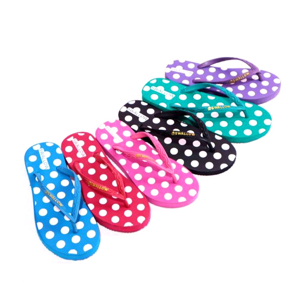 SANDAL JEPIT SWALLOW NICE POLOS, MOTIF POLKADOT