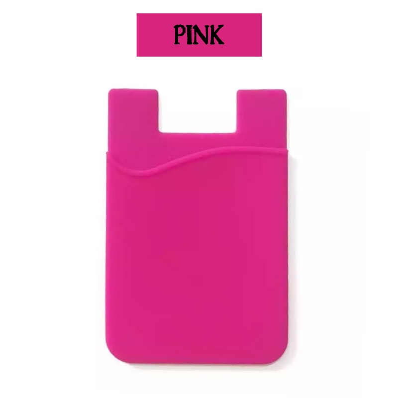 [IZUNA] STICKY CARD HOLDER HP SLOT TEMPEL / HOLDER CARD TEMPEL / TEMPAT KARTU HP / DOMPET KARTU