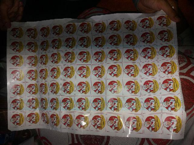 Stiker Produk/label Produk