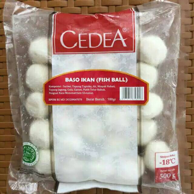 

CEDEA BAKSO IKAN ( Fish Ball ) 500gram