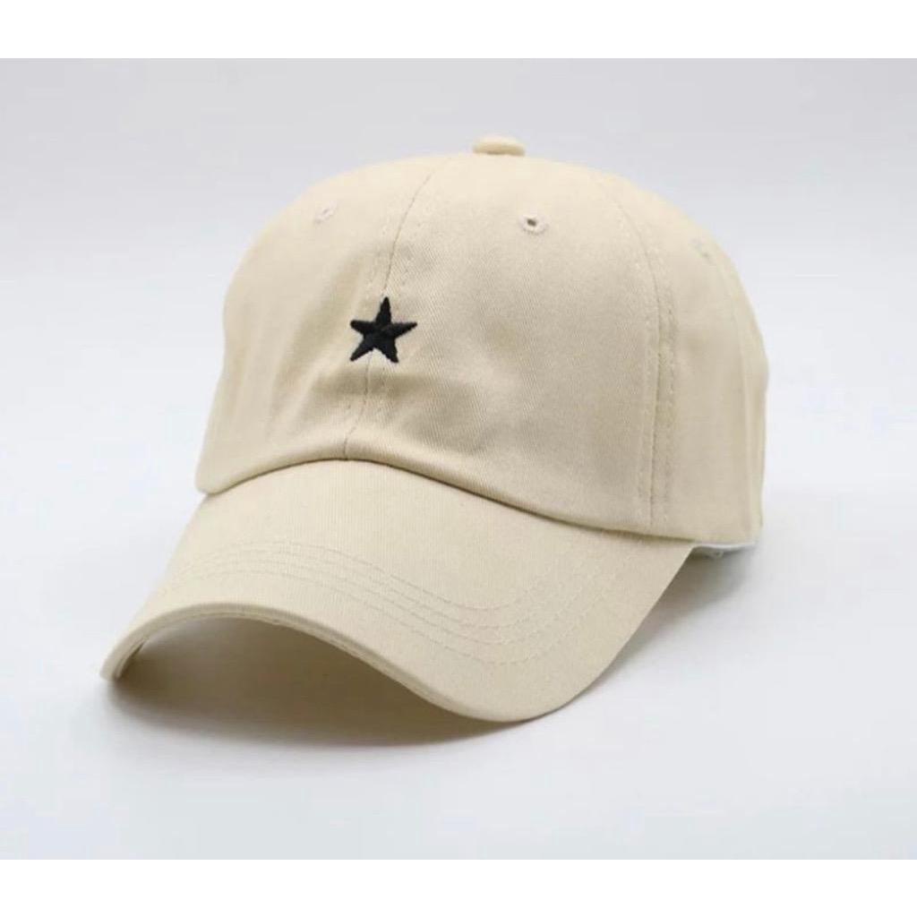 Topi Distro Baseball Unisex Hat Logo Bintang pria dan wanita