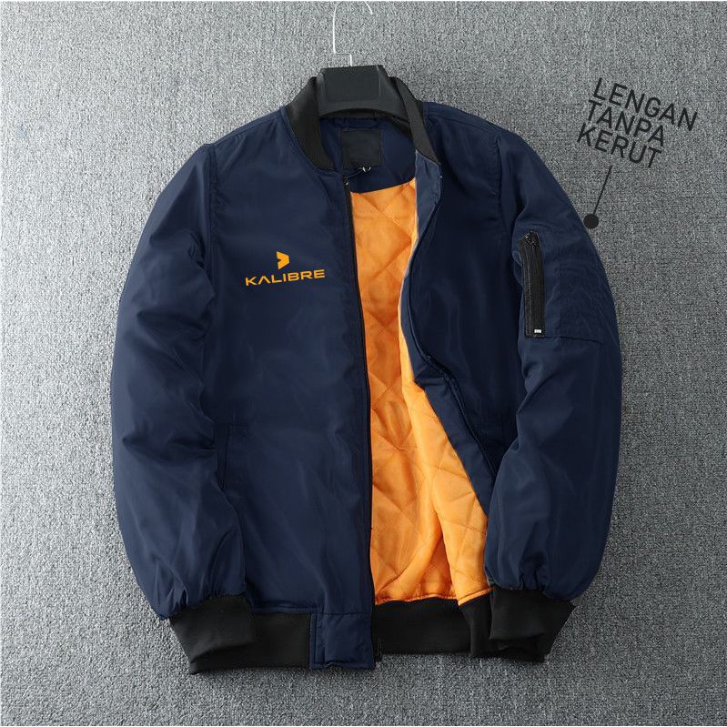 NEW Jaket Musim dingin Jaket parasut pria Bomber hurrington Formal Taslan Waterproof