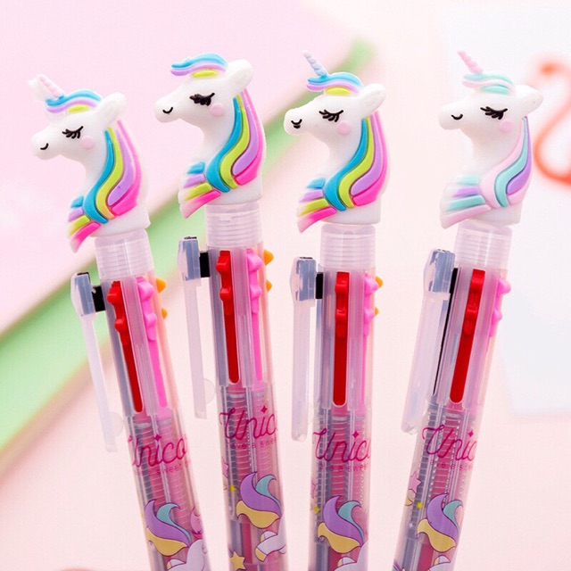 

Pena Unicorn 6 warna | pena karakter unicorn | pulpen/bolpoint