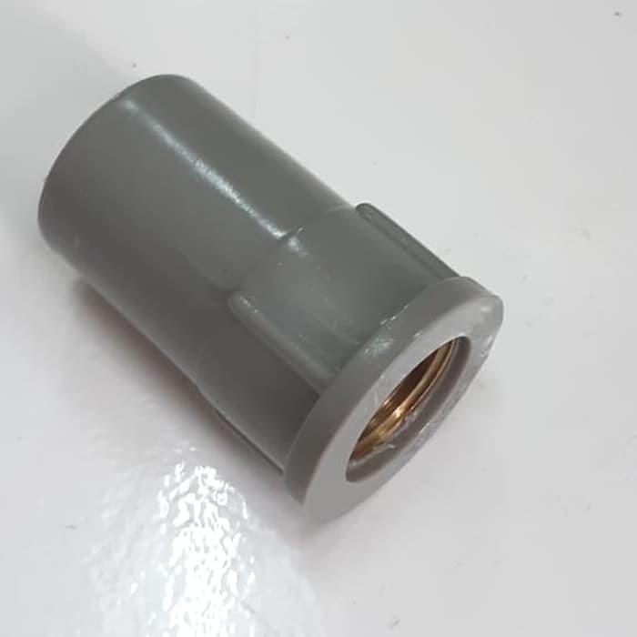 Sok Drat Dalam 1/2" drat Kuningan / SDD Sambungan Pipa Air Paralon