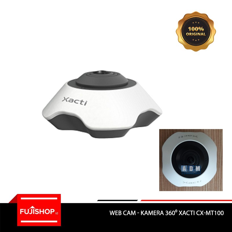 Xacti 360°Webカメラ ホワイト CX-MT100