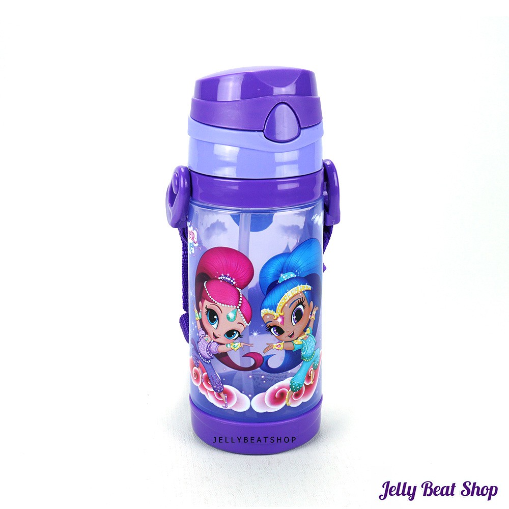 Botol Minum Anak 450 ml Sedotan + Tali BPA Free