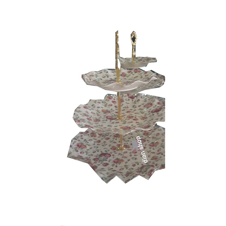 Capodimonte Piring Susun Keramik Capodimonte