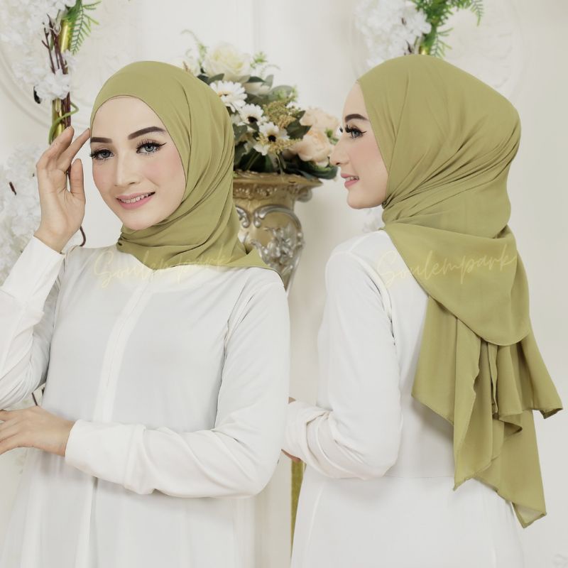 hijab pasmina oval premium