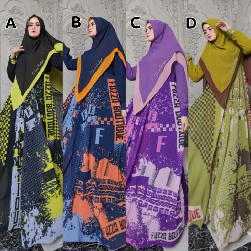 QUEEN SYARI BY FAZZA GAMIS SYARI TERBARU BAJU SYARI ORIGINAL SET SYARI GAMIS SYARI PREMIUM