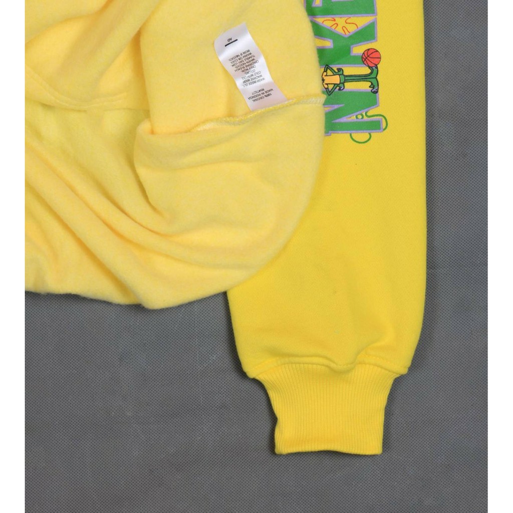 Jaket Hoodie NK X SPONGEBOB BASEBALL  – Yellow Edition Trendy Casual Unisex Good Brand Quality Styli