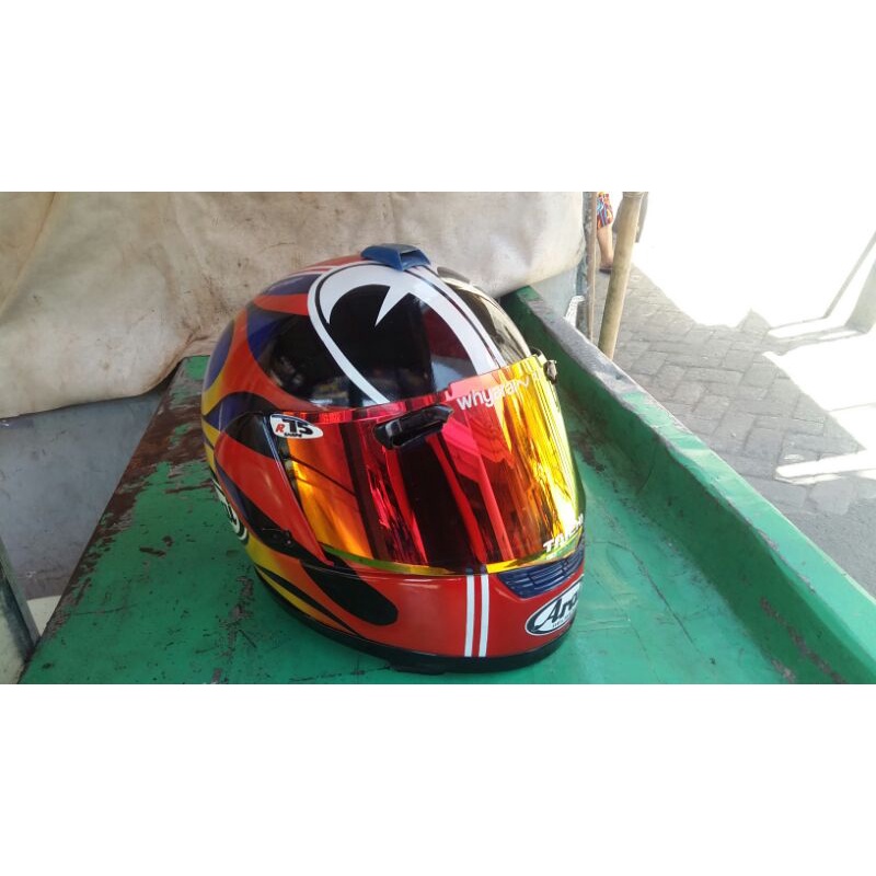 Arai Astro Rio ripaint Sp Tadao (Mooneyes)