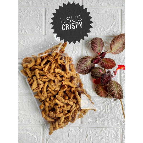 

Camilan kiloan ecer / grosir USUS CRISPY 250gram