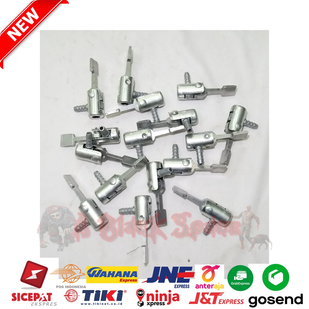 Kepala Pompa Nepel Cop Pompa Ban Sepeda Pentil Motor Material Besi Komponen Pompa