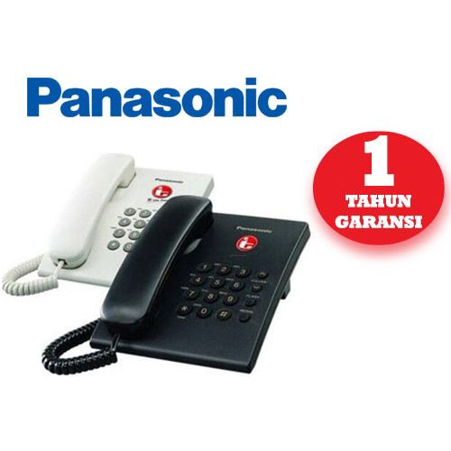 Pesawat Telepon Single Line Analog Panasonic KX-TS505 / telepon rumah