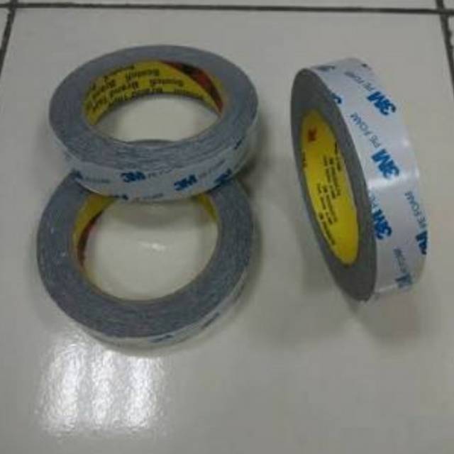 

Double tape 3M Putih Berkualitas ( Lem bolak balik)