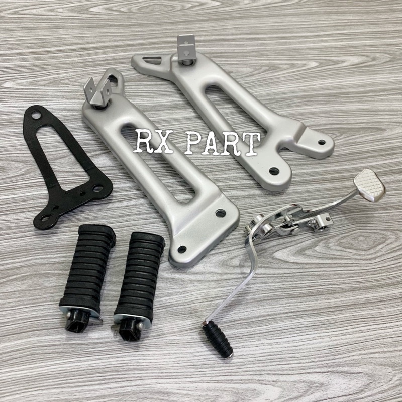 Dudukan step belakang rx king 2008+step/pijakan kaki belakang+dudukan knalpot rx king+operan gigi