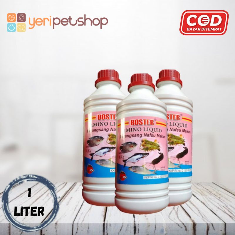 Vitamin Ikan Boster Amino Liquid 1 Liter