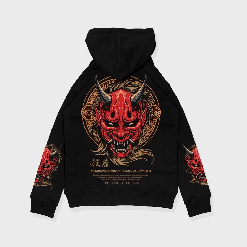 PULLOVER HOODIE HANNYA KYOGEN V2