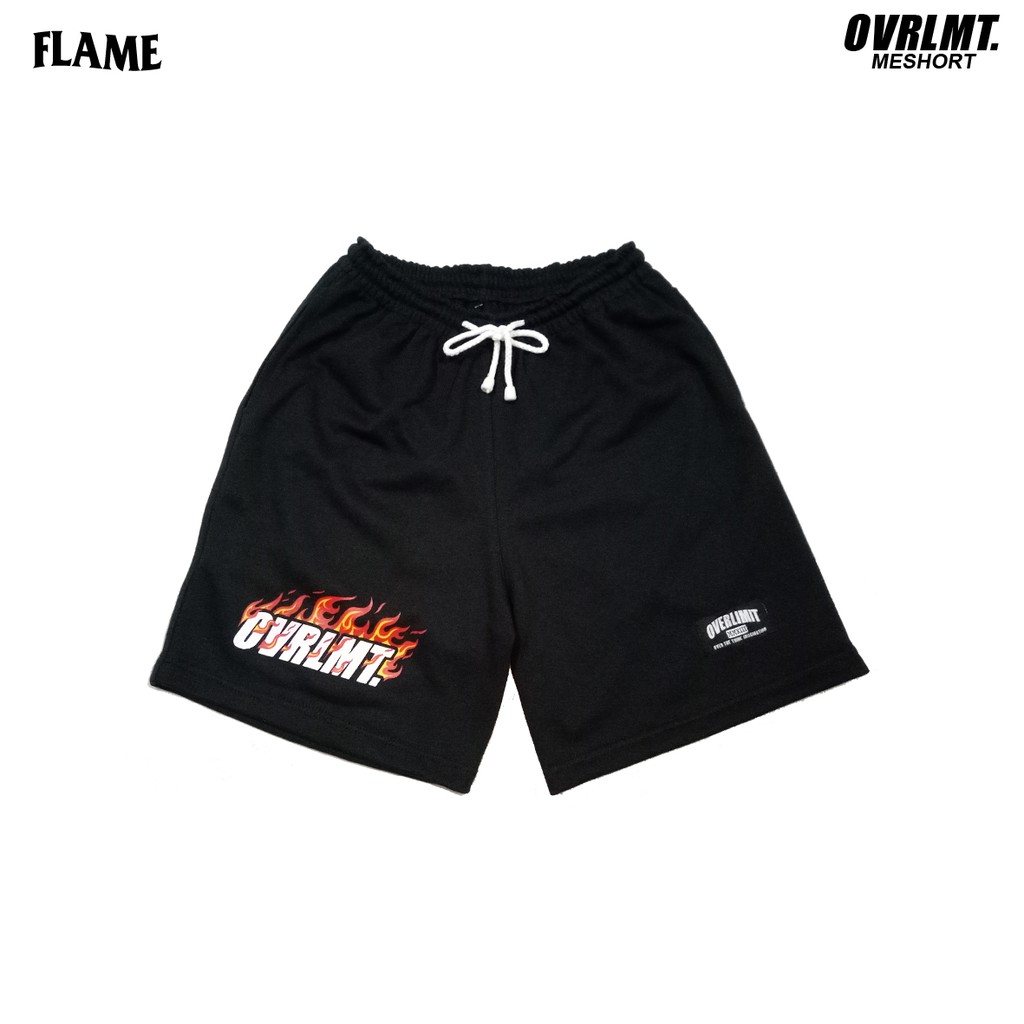 OVERLIMIT FLAME CELANA PENDEK | BOARDSHORT | MESHORT