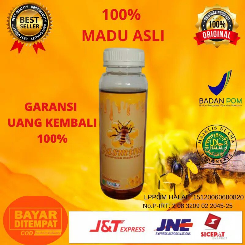 

Madu Asli Madu Hutan Asli Madu Murni 300 Gram Label Original Halal