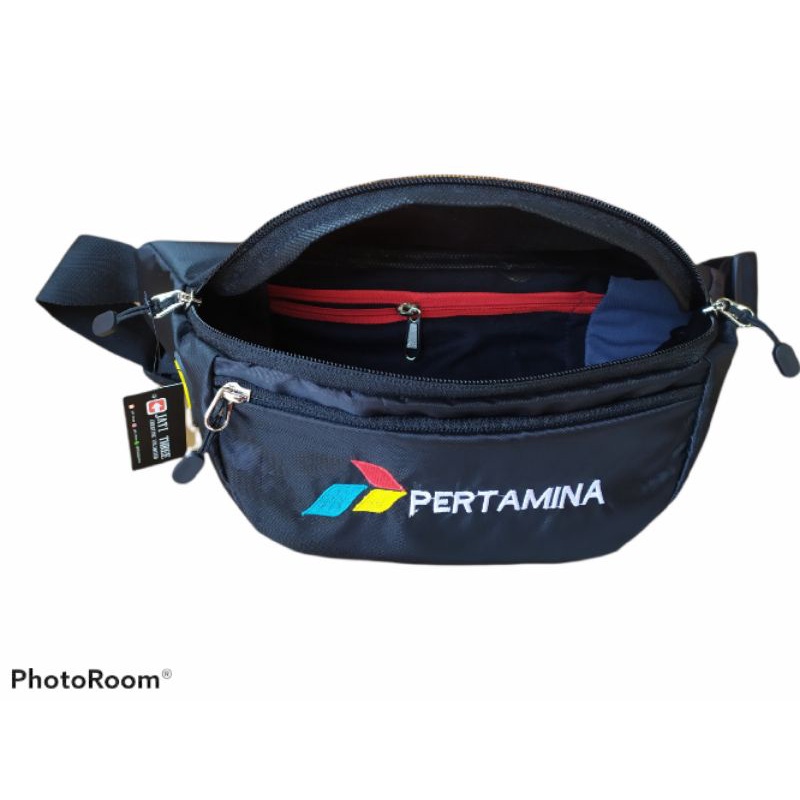 Tas Pinggang SPBU PERTAMINA / Waistbag Spbu Pertamina