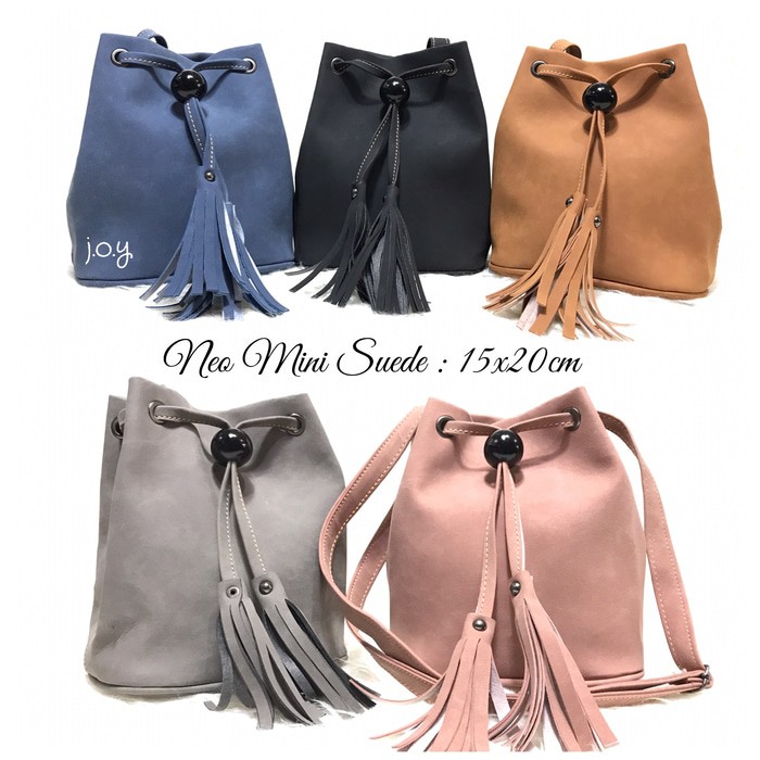TAS BRANDED Tas Murah/Slingbag/Miniso/Tas Wanita/Neo Mini Suede IMPORT