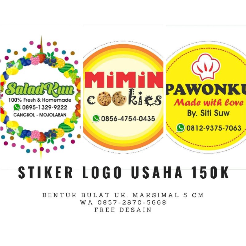 

Stiker Usaha