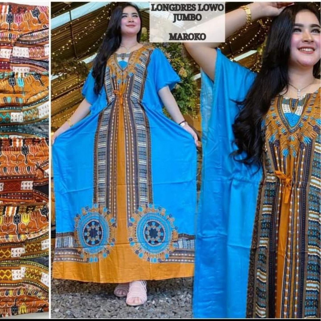 DASTER ARAB / DASTER JUMBO LD 140 / DASTER BATIK JUMBO / DASTER WANITA ARAB LOWO JUMBO / KALONG  BAT