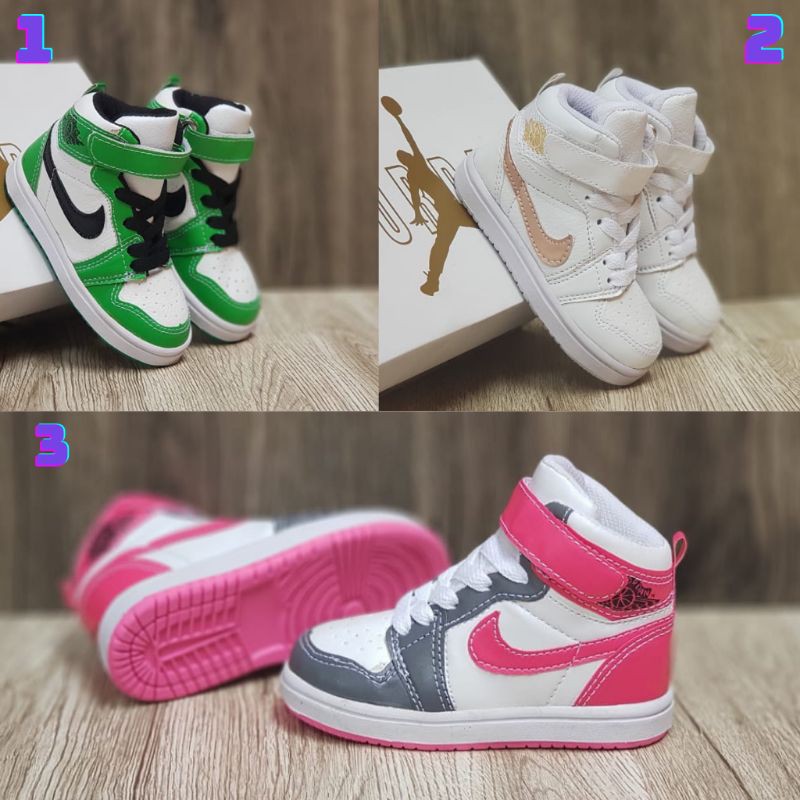 sepatu bayi nike bayi perempuan dan laki laki size 19-25