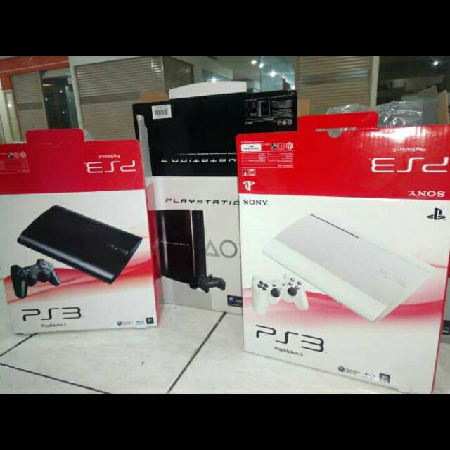 Ps3 superslim 320gb superawet mesin aja komplit dus kabel
