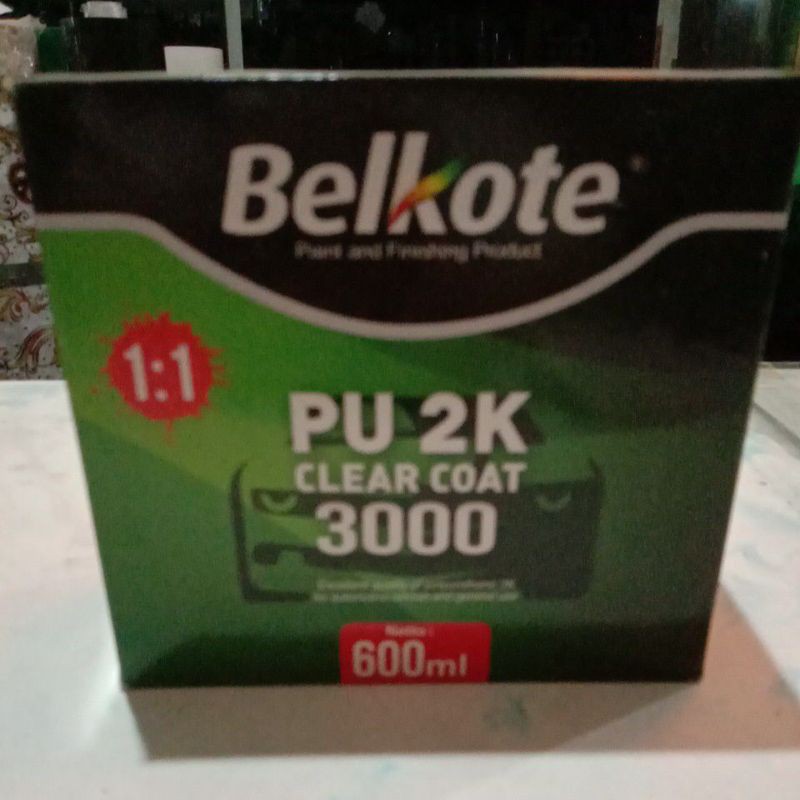 Clear Coat merk Belkote PU 2K clear Coat 3000