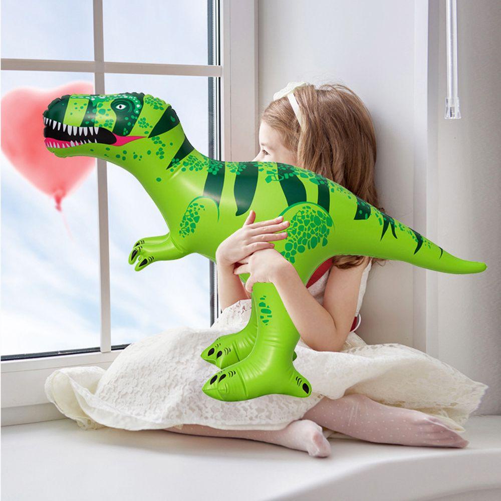 Balon Tiup Bentuk Dinosaurus Bahan PVC Untuk Hadiah Anak