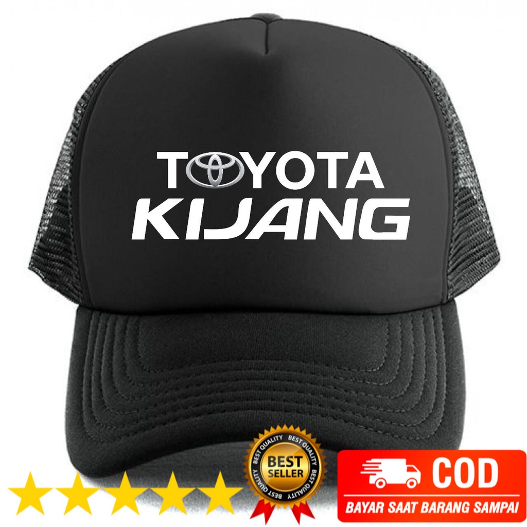 TOPI TRUCKER JARING SABLON Topi Toyota Kijang / TOPI KHUSUS DEWASA
