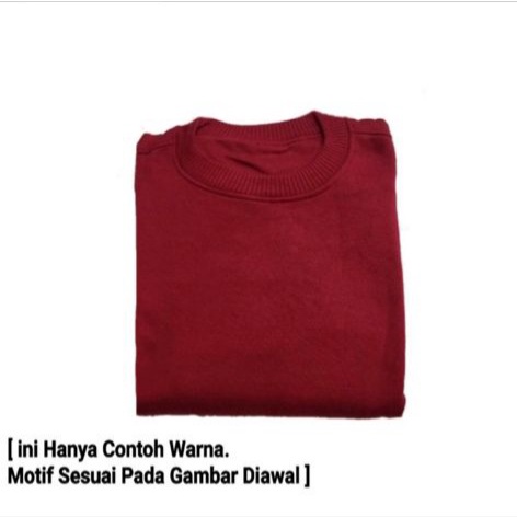 SWEATERPOLOS BASIC FEAR OF GOD SIZE M-XXL (PRIA & WANITA)-MAROON
