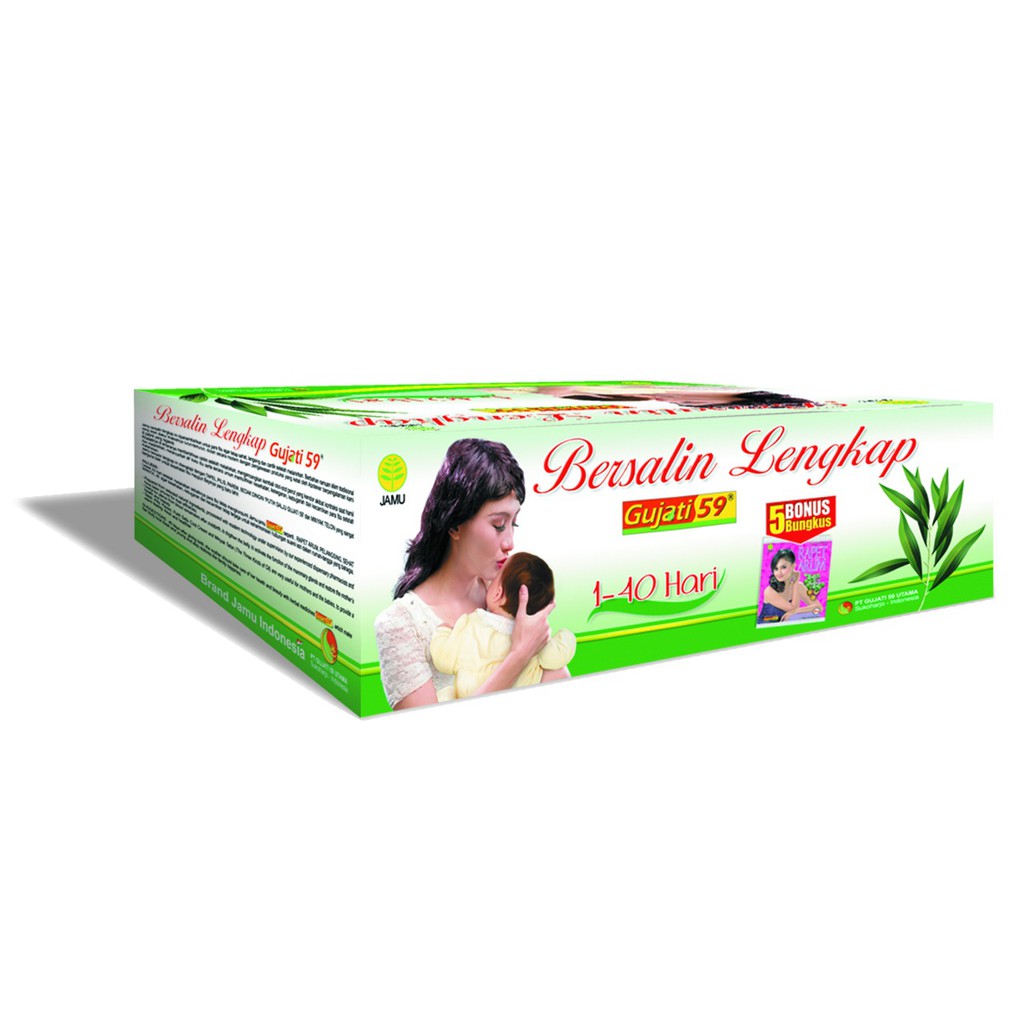 Gujati 59 Jamu Bersalin Lengkap pasca melahirkan