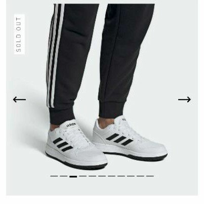 adidas basketball sepatu gametalker pria putih EH1176 BNIB (ukuran 6 UK/39⅓)