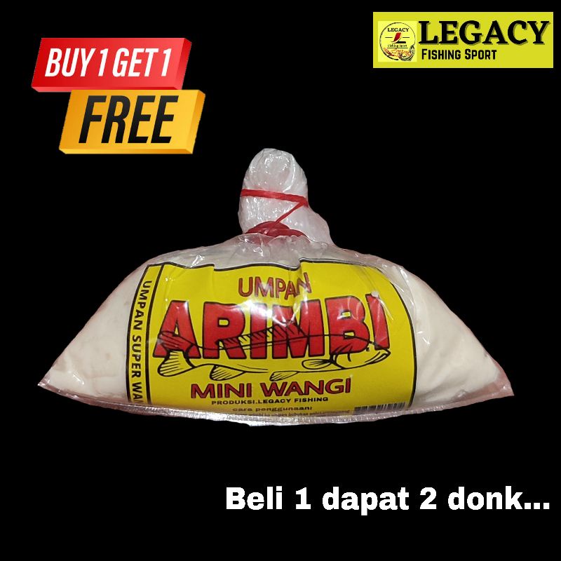 Umpan Pancing Arimbi Mini Wangi Umpan Pancing Ikan Mas