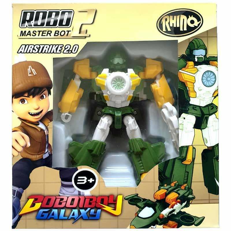 Robot Rhino Boboiboy Galaxy Robo 2 Master Bot(Air Strike)2.0