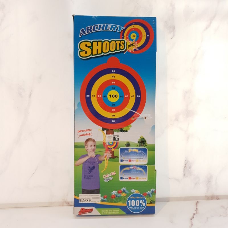 Mainan panahan Archery ShootsAY328-2 WJSTORE99