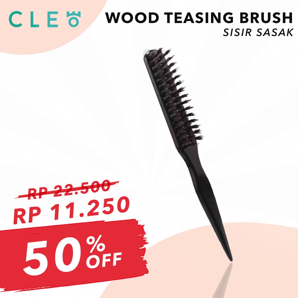 Sisir Sasak Kayu (Wooden Tease Brush)